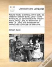 Capa do artigo Natural Faults: A Comedy, In Five Acts,