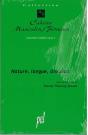Nature, Langue, Discours - Preview
