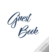 Navy Blue Guest Book, Weddings, Annivers