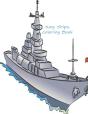 Navy Ships Coloring Book - Preview