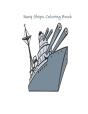 Navy Ships Coloring Book - Preview
