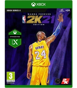 Capa do artigo NBA 2K21 Mamba Forever Edition Xbox Series