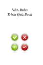 Nba Rules Trivia Quiz Book - Preview