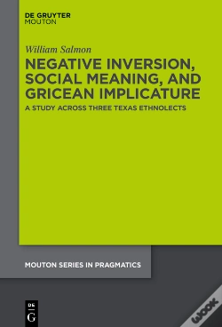 Capa do artigo Negative Inversion, Social Meaning, And Gricean Implicature