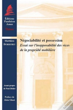 Capa do artigo Négociabilité Et Possession ; L'Inopposabilité Des Vices De La Propriété Immobilière