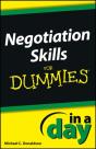 Negotiating Skills In A Day For Dummies - Preview