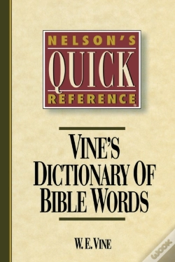 Capa do artigo Nelson'S Quick Reference Vine'S Dictionary Of Bible Words
