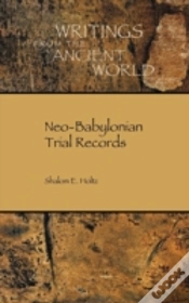 Capa do artigo Neo-Babylonian Trial Records