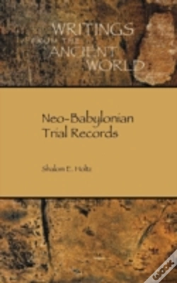 Capa do artigo Neo-Babylonian Trial Records
