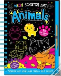 Capa do artigo Neon Scratch Art Animals