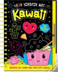 Capa do artigo Neon Scratch Art Kawaii