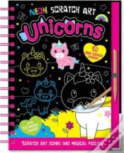 Capa do artigo Neon Scratch Art Unicorns
