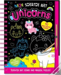 Capa do artigo Neon Scratch Art Unicorns