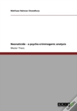 Capa do artigo Neonaticide - A Psycho-Criminogenic Analysis