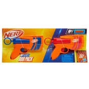 Capa do artigo Nerf N Series Duo Pack Dart Blasters + 12 Darts G1492