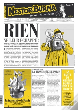 Capa do artigo Nestor Burma Corrida Aux Champs Elysees-Journal 3
