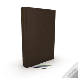 Capa do artigo Net Bible, Thinline Large Print, Genuine Leather, Brown, Thumb Indexed, Comfort Print