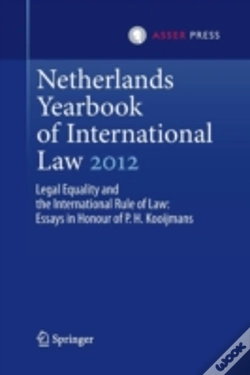 Capa do artigo Netherlands Yearbook Of International Law 2012