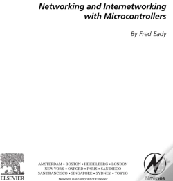 Capa do artigo Networking And Internetworking With Microcontrollers