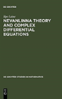 Nevanlinna Theory And Complex Differential Equations - Preview