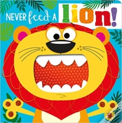 Capa do artigo Never Feed A Lion! Board Bk