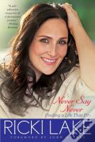 Never Say Never