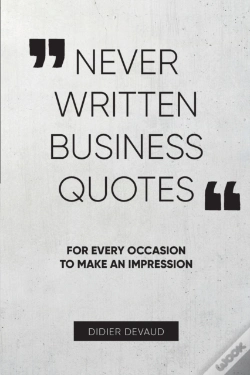 Capa do artigo Never Written Business Quotes