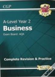 New 2015 A-Level Business: Aqa Year 2 Complete Revision & Practice