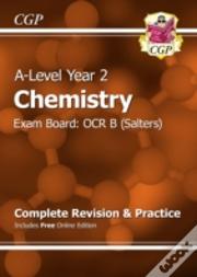 New 2015 A-Level Chemistry: Ocr B Year 2 Complete Revision & Practice With Online Edition