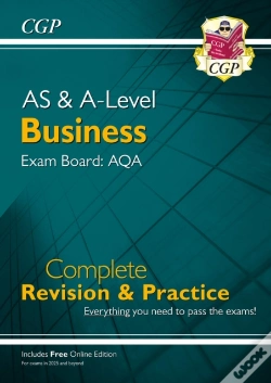 Capa do artigo New A-Level & As Business: Aqa Complete Revision & Practice - For Exams In 2025 & 2026 (W/ Onl. Ed.)