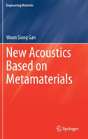 New Acoustics Based On Metamaterials - Preview