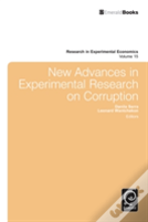 New Advances In Experimental Research On Corruption