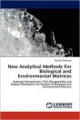 New Analytical Methods For Biological And Environmental Matrices - Preview