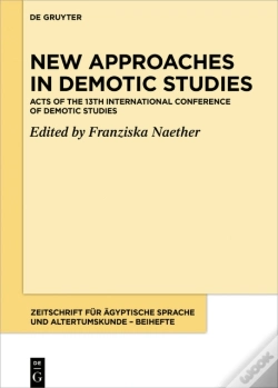 Capa do artigo New Approaches In Demotic Studies