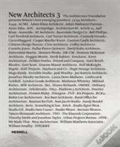 New Architects 3: Britain'S Best Emerging Practices