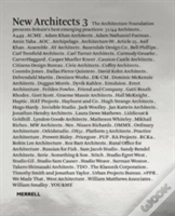 Capa do artigo New Architects 3: Britain