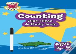 New Counting Wipe-Clean Activity Book For Ages 3-5 (With Pen)