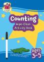 New Counting Wipe-Clean Activity Book For Ages 3-5 (With Pen) - Preview