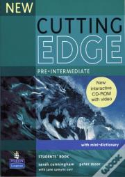 New Cutting Edge Pre-Intermediate Students Book And Cd-Rom Pack