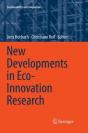 New Developments In Eco-Innovation Research - Preview