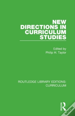 Capa do artigo New Directions In Curriculum Studies