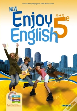 Capa do artigo New Enjoy English; 5ème ; Manuel + Dvd-Rom