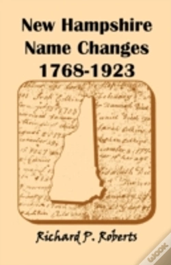 Capa do artigo New Hampshire Name Changes, 1768-1923