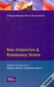 Capa do artigo New Historicism And Renaissance Drama