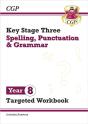 New Ks3 Year 8 Spelling, Punctuation And Grammar Targeted Workbook (With Answers) - Preview