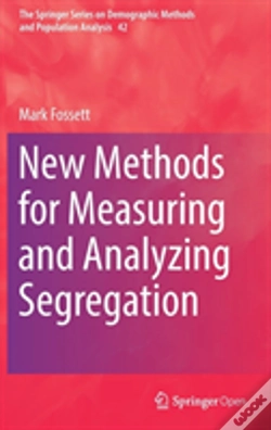Capa do artigo New Methods For Measuring And Analyzing Segregation