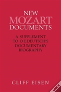 Capa do artigo New Mozart Documents