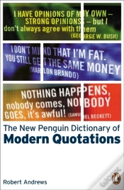Capa do artigo New Penguin Dictionary Of Modern Quotations