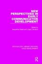 New Perspectives In Early Communicative Development - Preview