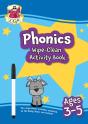 New Phonics Wipe-Clean Activity Book For Ages 3-5 (With Pen) - Preview